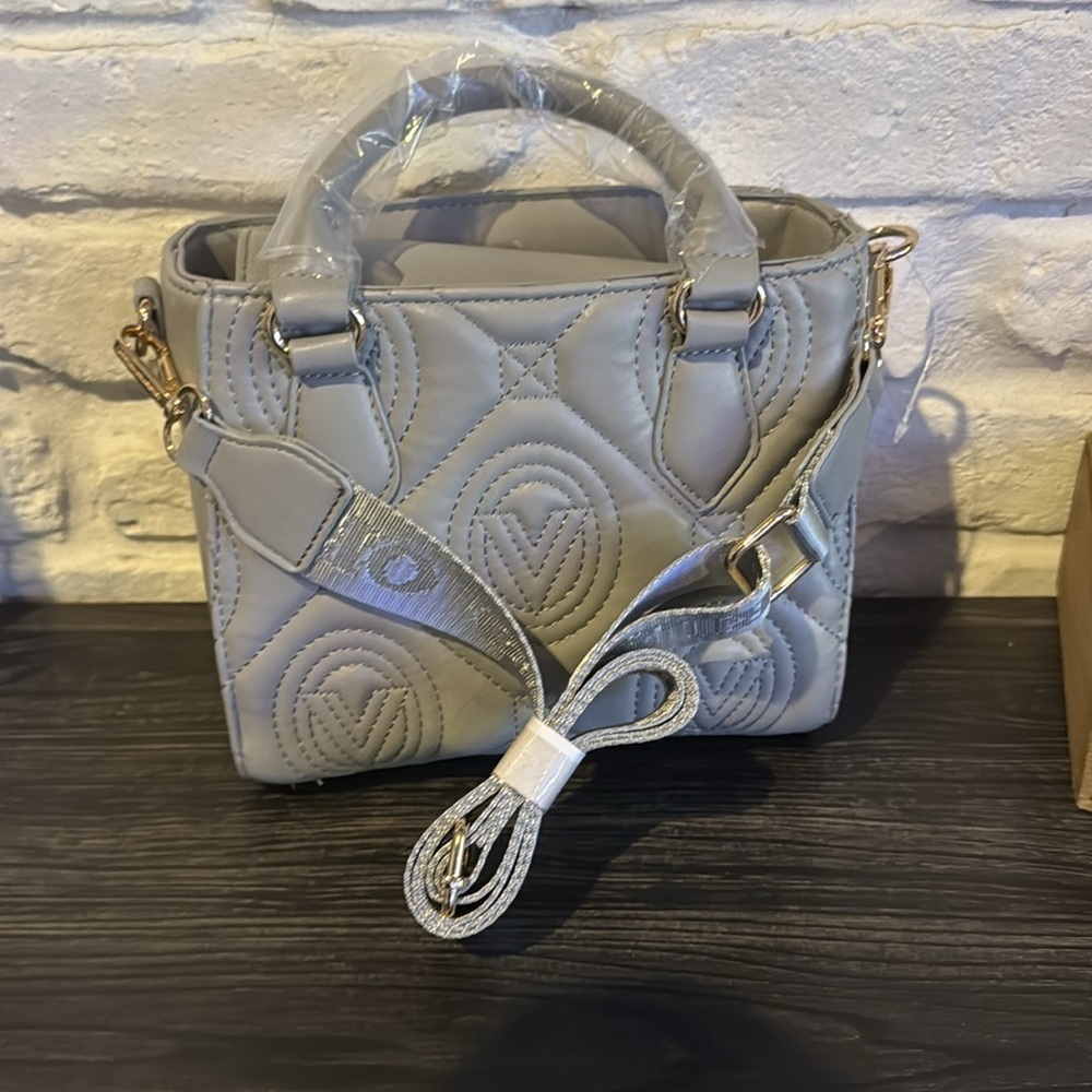 Valentino Orlando-  Italian Gray Handbag - Picture 1 of 7